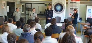 Signature officielle du partenariat Lycée APPERT - COMCYBER